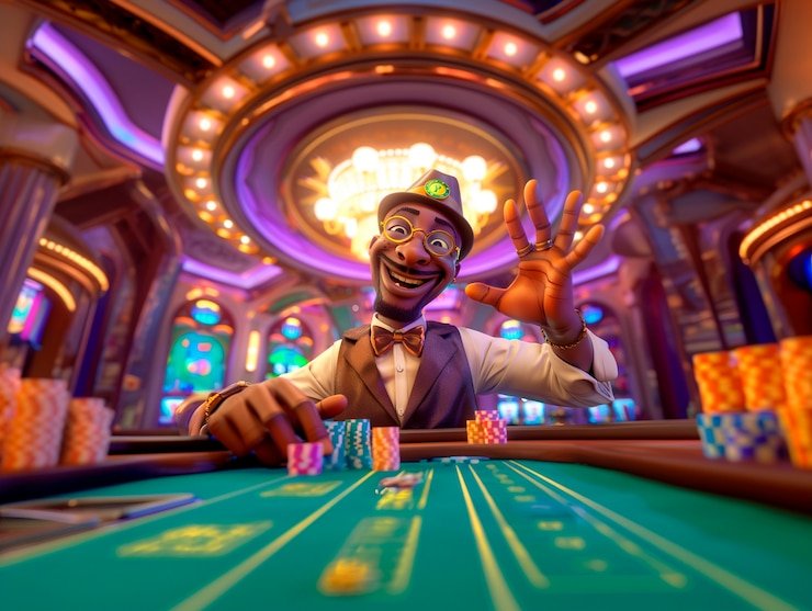 Live roulette table with multi-camera feed